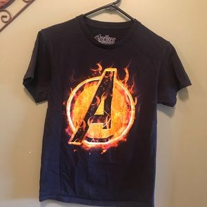 Marvel avenger Black T-shirt Sz S